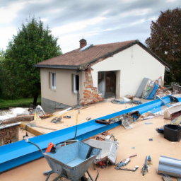 Extension de maison avec véranda-salle à manger Château-d'Olonne